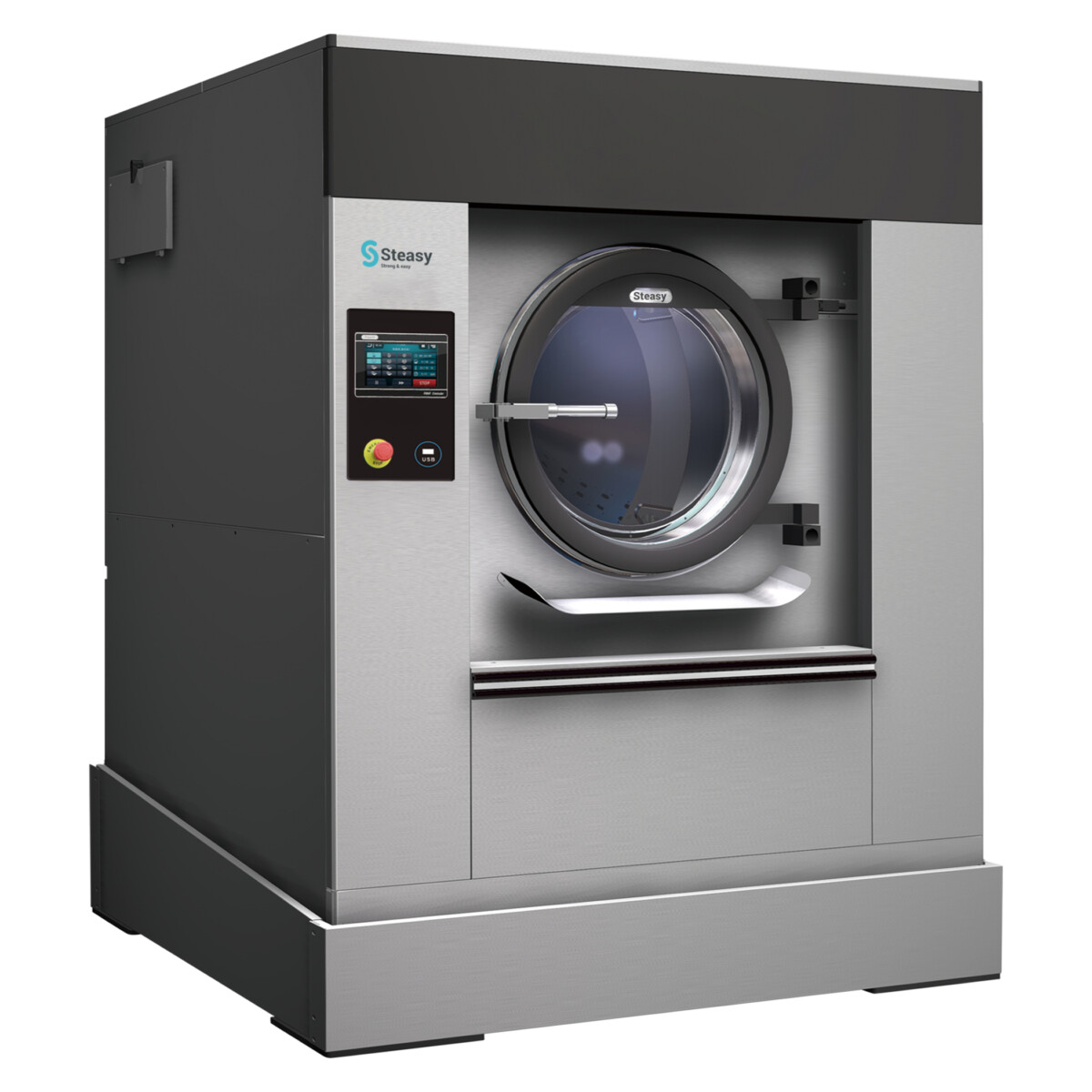 Laveuse industrielle basculement avant 100kg et 120kg pour blanchisserie | Steasy