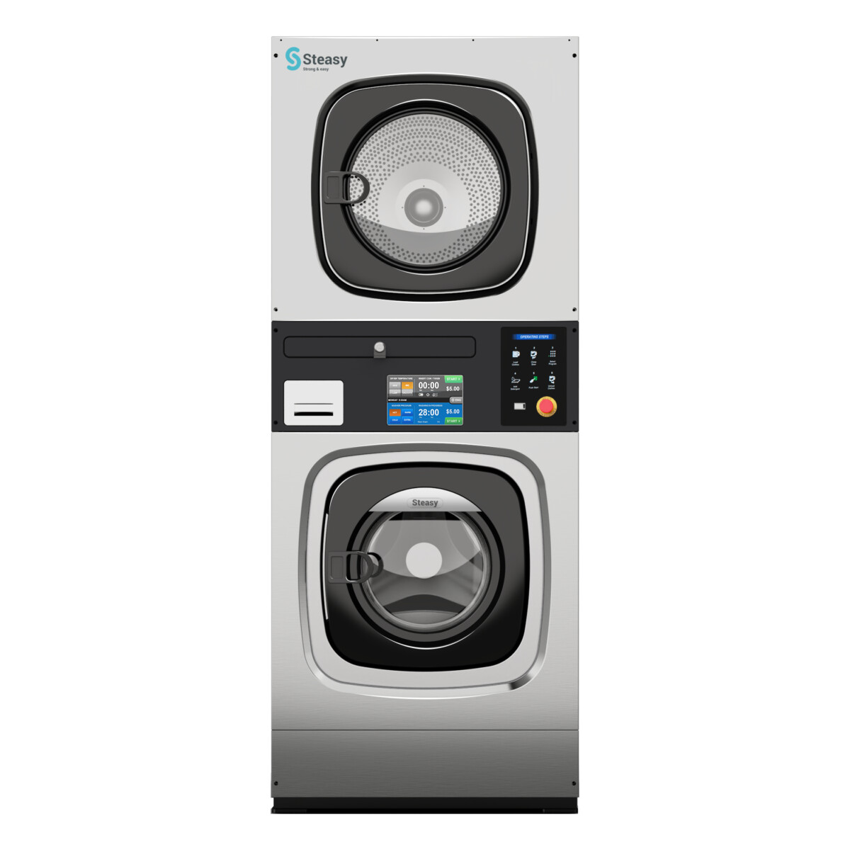 Colonne Séchoir + Lave-linge 15kg W15D15SE - W15D15CE Steasy